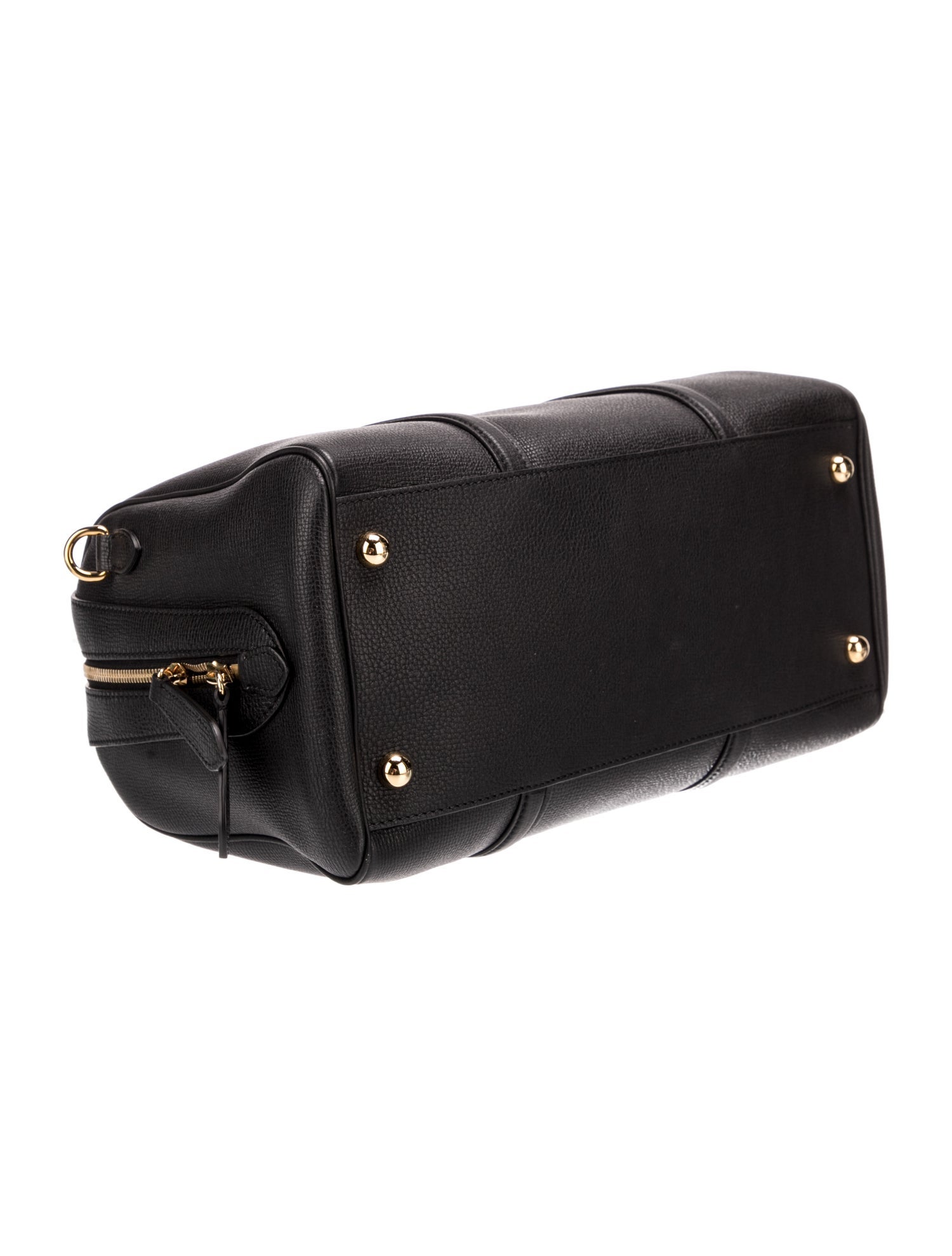 Burberry Leather Top Handle Bag